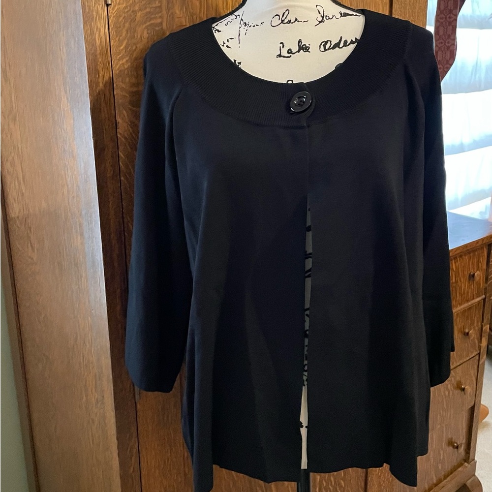 Dress Barn 3/4 Length Sleeve Cardigan 2x